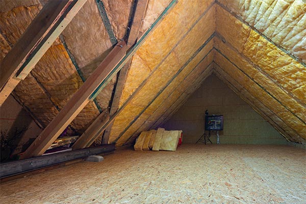 insulated attic