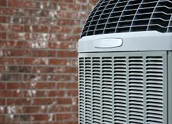 heat pump closeup