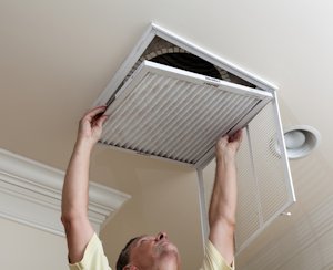 routine HVAC filter maintenance